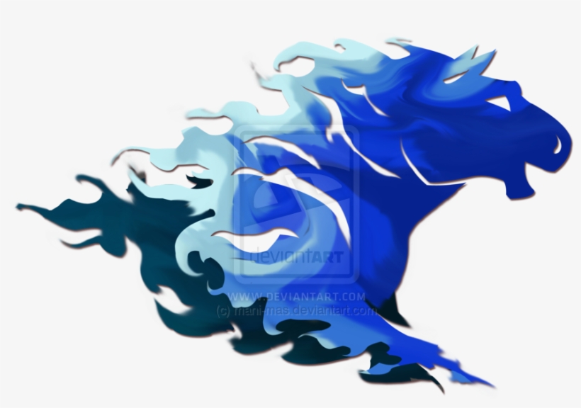 Blue Horse Fire Png - Horse Fire Png, transparent png download