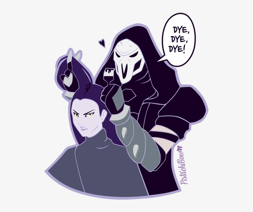 Stupid Widowmaker Png - Reaper X Widowmaker Fanart, transparent png download