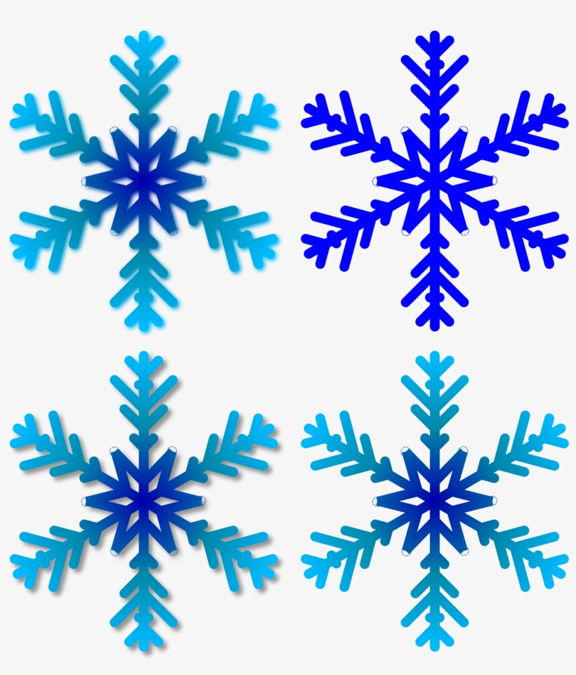 Transparent Library File Four Wikimedia Commons Open - Snowflakes Svg, transparent png download