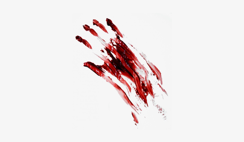Bloody Handprint Png - Bloody Hand Print Png Transparent PNG - 420x420