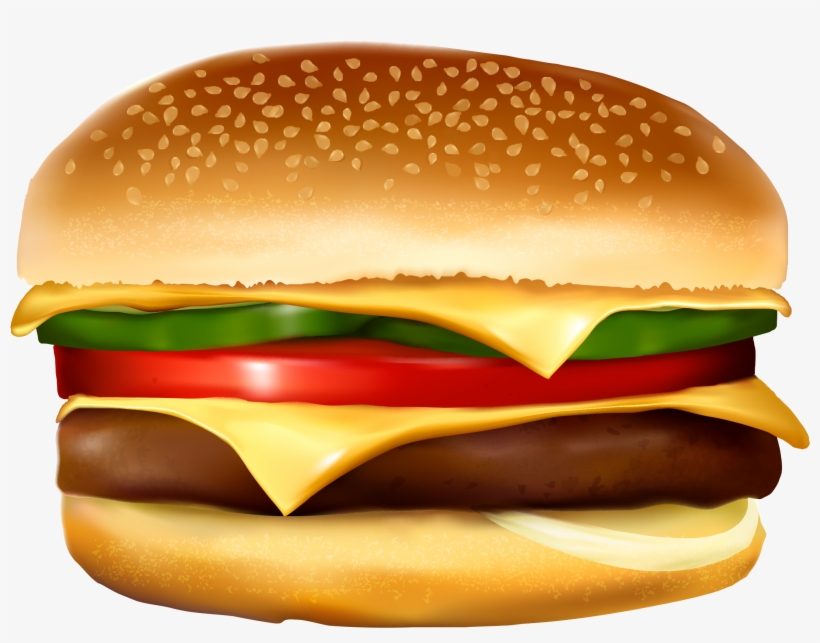 Clip Arts Related To - Burger Clipart Png, transparent png download