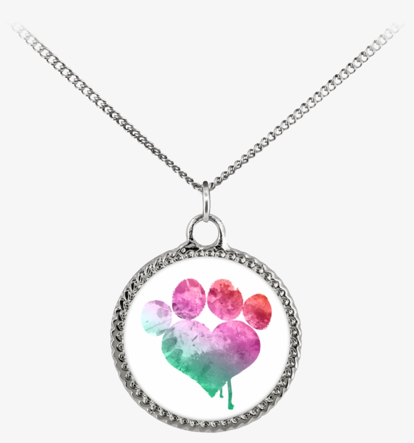 Love Paw Deco Necklace - Necklace, transparent png download