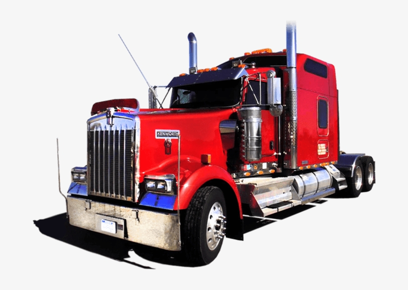 American Truck Kenworth Red - Red Trucks Png, transparent png download
