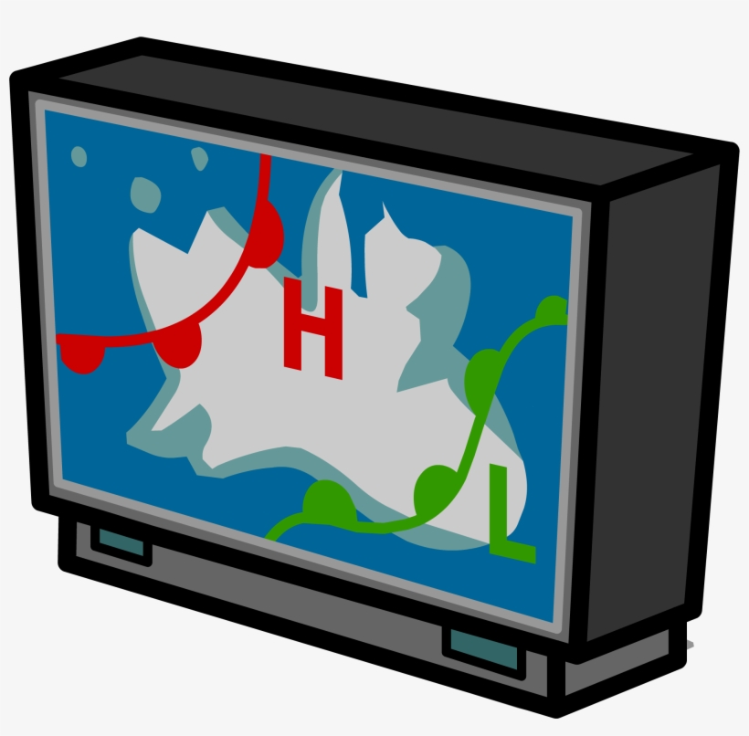 Big Screen Tv Sprite 009 - Television, transparent png download