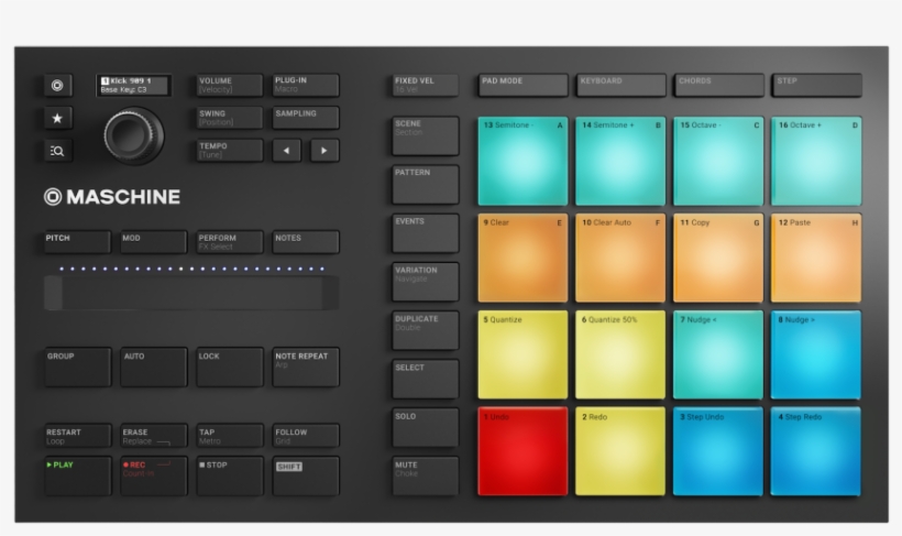 Maschine Mikro Mk3, transparent png download