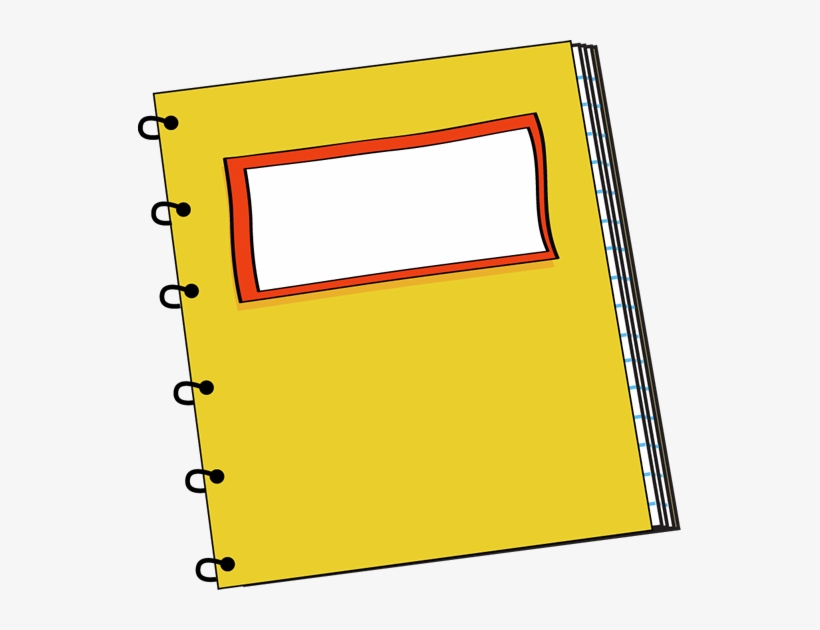 Vector Black And White Notebook Clipart - Notebook Clipart, transparent png download