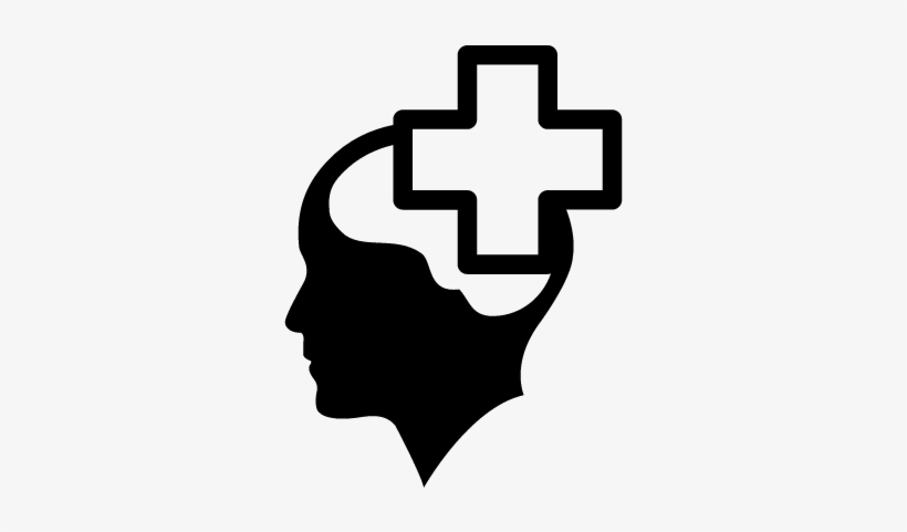 Male Side View With Plus Sign Vector - Difference Between Logical And Emotional, transparent png download