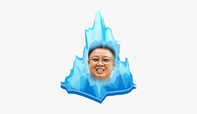 Kim Jong Il Ex Ceo Also Looks At Things - Illustration, transparent png download