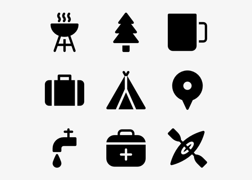 Camping - Islam Icon Vector, transparent png download