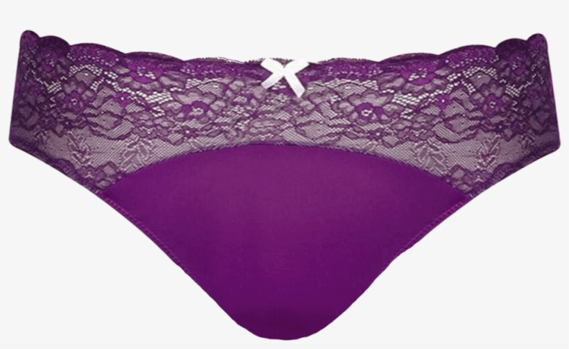 Knicker Purple & Sage Briefr28 2095purple/sage - Color, transparent png download