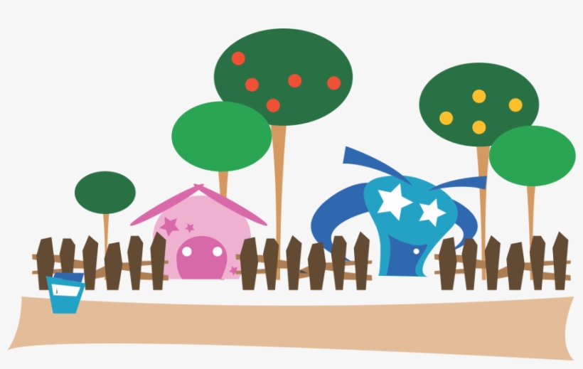 This Free Clipart Png Design Of Cartoon Village, transparent png download