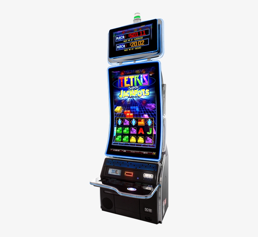 Tetris Super Jackpots Cabinet - Sg Twinstar, transparent png download