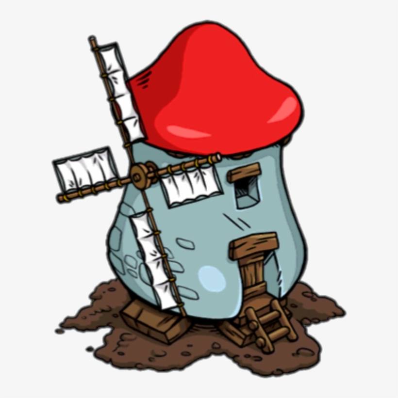 Mill - Smurf Village Smurfy Wonders, transparent png download