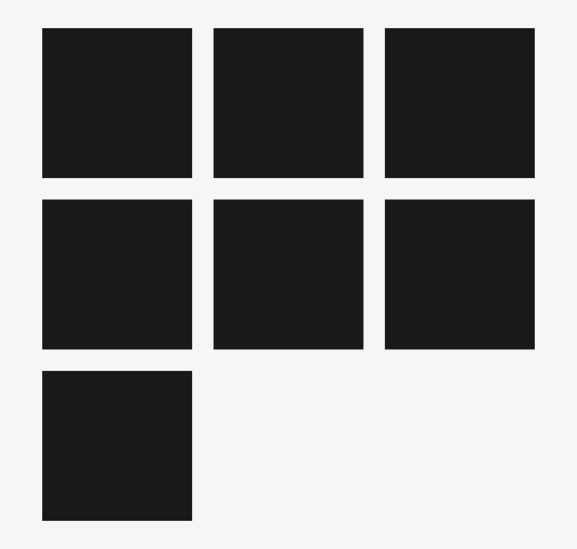 Grid With An Orphaned Item At The Bottom Left - Example Of Organizational Chart Of Food And Beverage, transparent png download