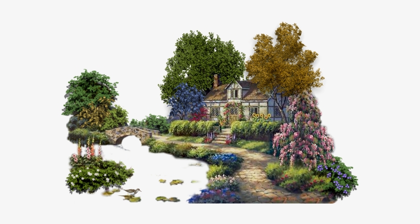 Go To Image - Swan Cottage Jigsaw Puzzle, transparent png download