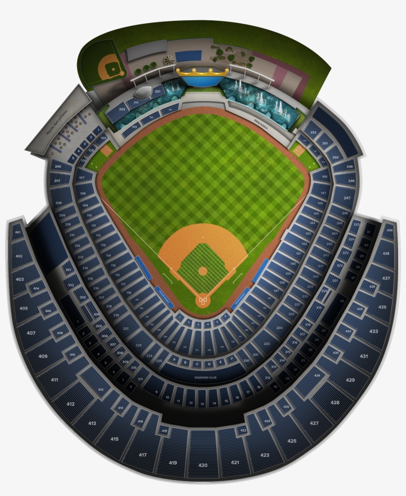 Oakland Athletics At Kansas City Royals At Kauffman - Kansas City, transparent png download