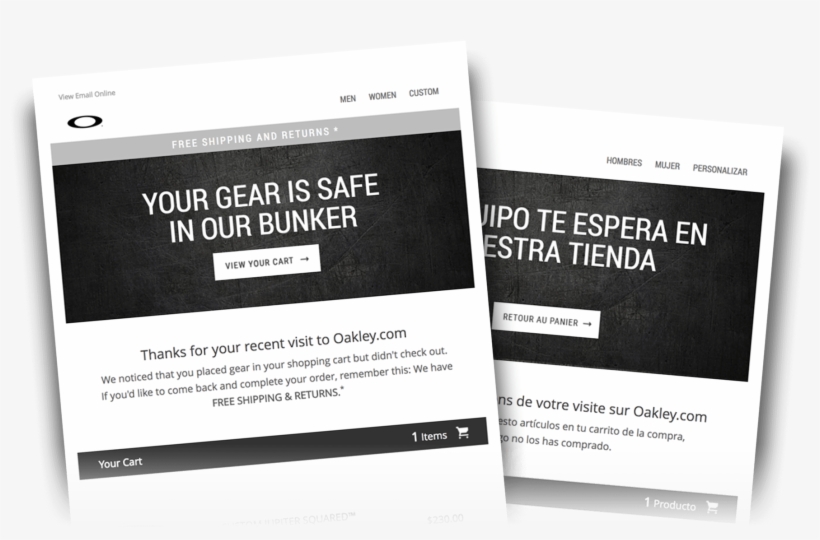 See How Oakley Increased Customer Acquisition And Helped - Paper, transparent png download