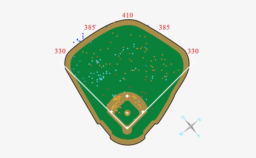 Infante Hits At Home - Safeco Field Dimensions, transparent png download