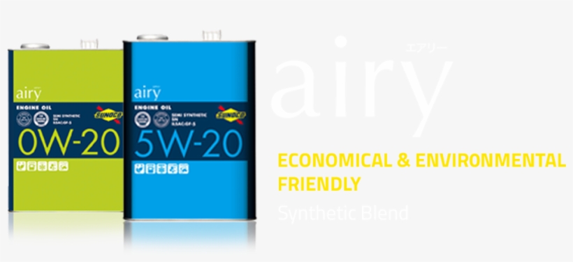 Sunoco スノコ Airy(エアリー) エンジンオイル 0w-20, transparent png download