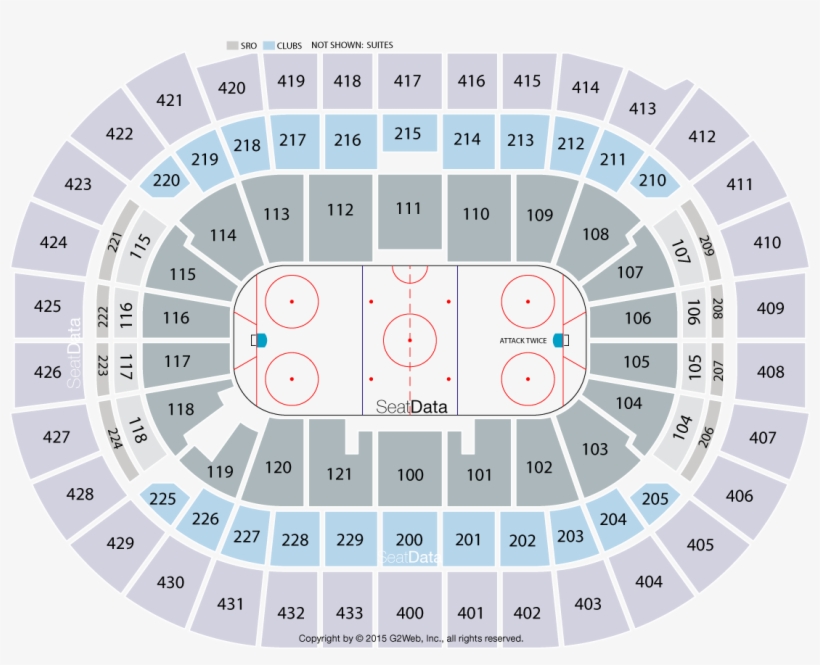 Click Section To See The View - Verizon Center Seating Chart, transparent png download