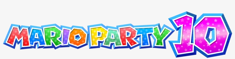 Mario Party 10 Logo - Mario Party 10 Title, transparent png download