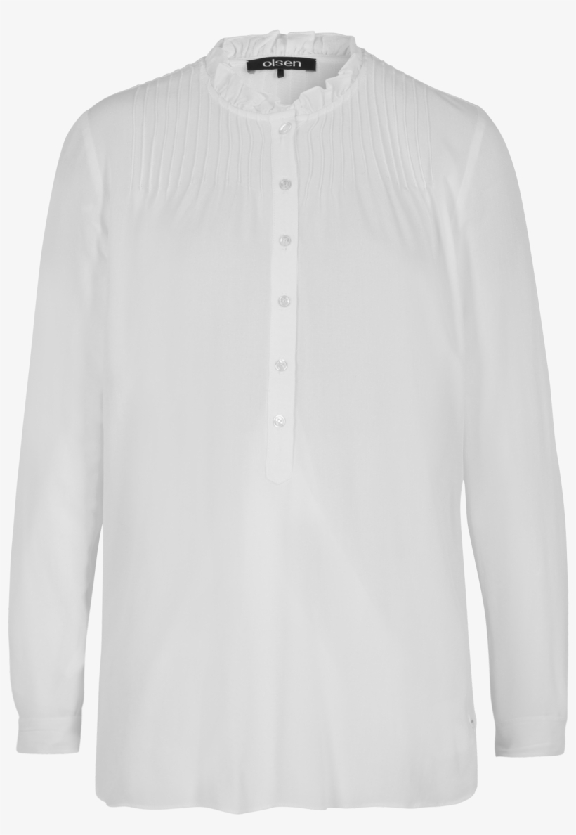 Blouse With Frills - Blouse, transparent png download