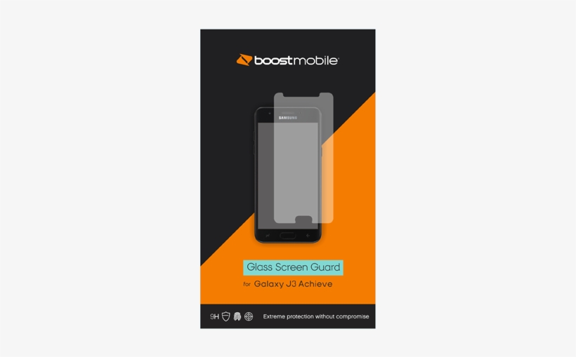 Samsung Galaxy J3 Achieve Bm Glass Screen Protector - Boost Mobile, transparent png download