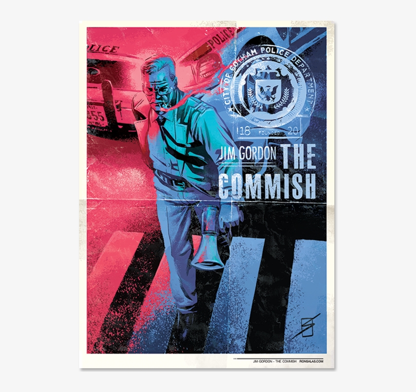No Caption Provided - Jim Gordon The Commish, transparent png download