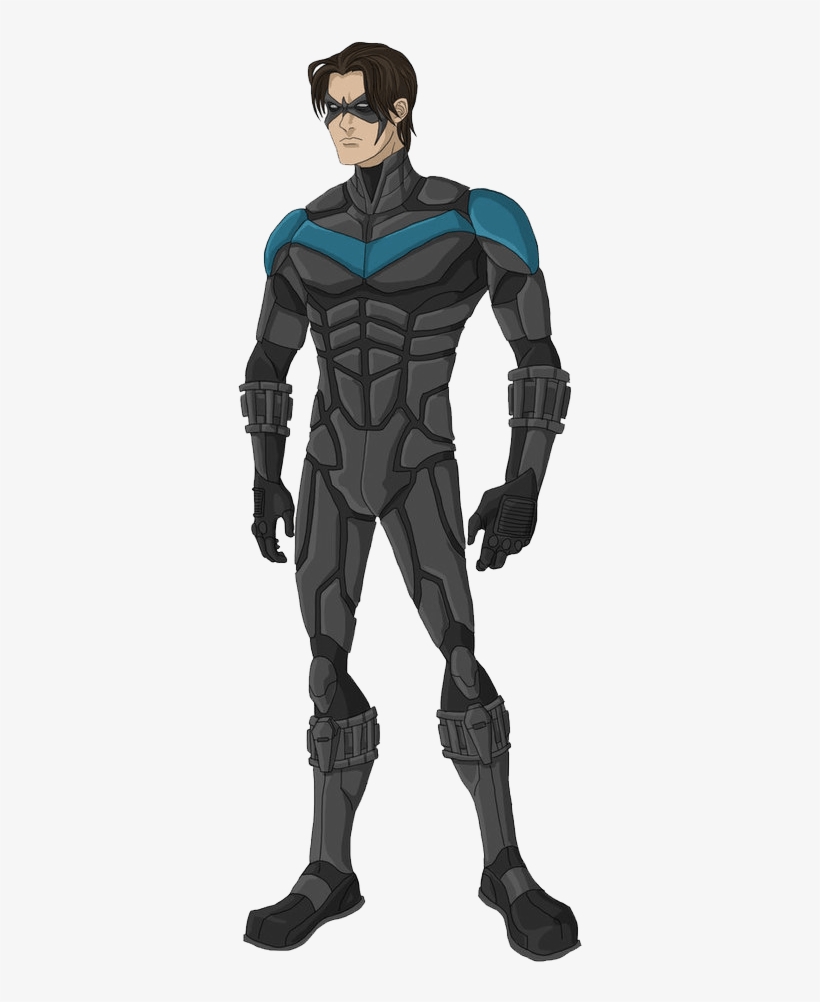 Nightwing Png Image With Transpa Background Arts - Nightwing Suit  Transparent PNG - 647x1017 - Free Download on NicePNG, image size:820x1002