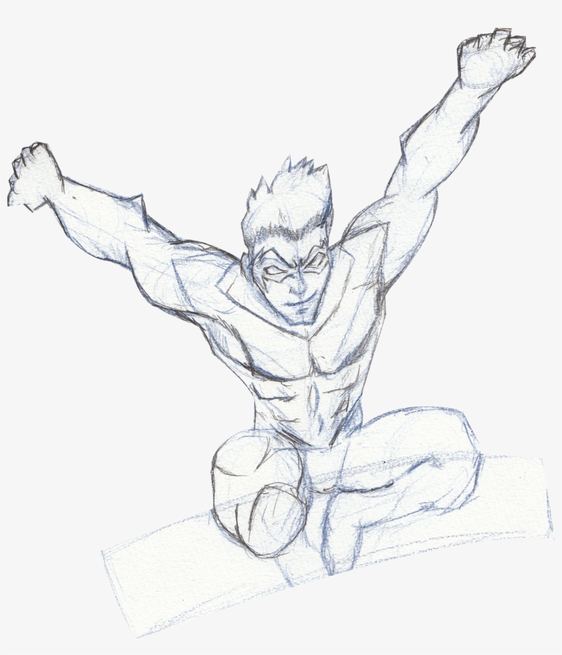 Nightwing - Illustration, transparent png download