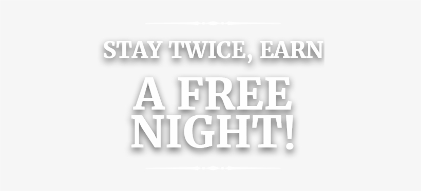Earn Free Night - Graphics, transparent png download