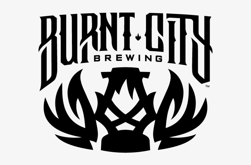Pterodactyl Deathscream Ipa Tapping And Jurassic Park - Burnt City Brewing Logo, transparent png download