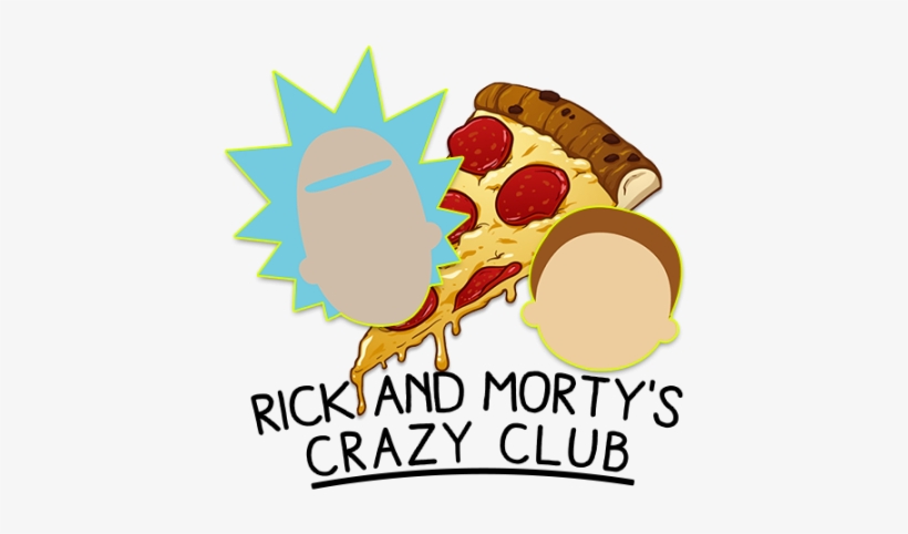 Rick And Morty - Pizza Pizza Oval Ornament, transparent png download