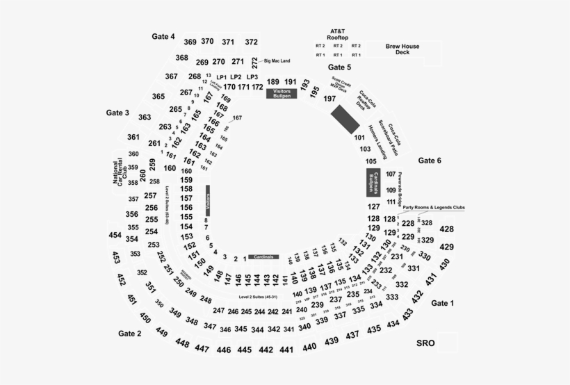 Busch Stadium 163b, transparent png download