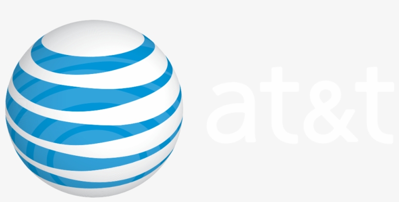 pic Transparent At&T Logo White att logo 2005v2 at t logo white png