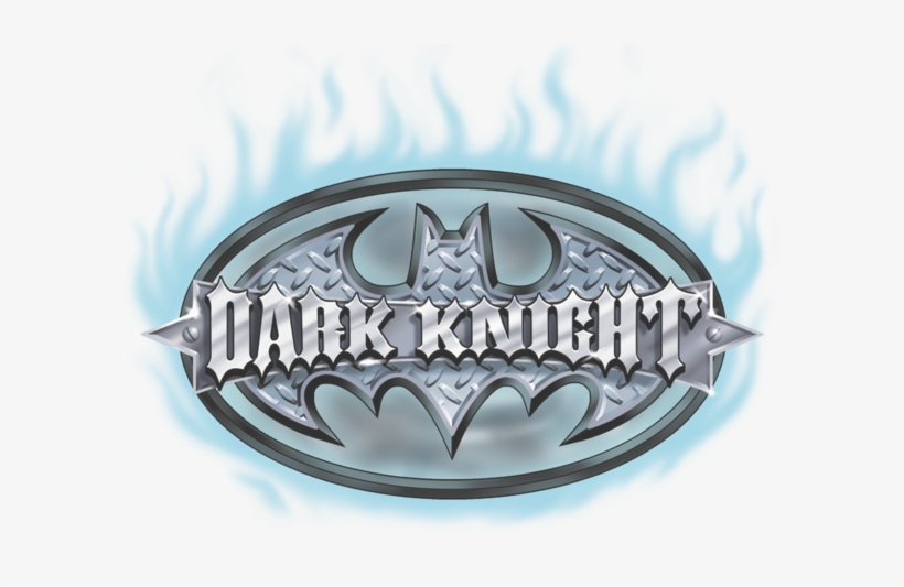 Batman Dark Knight Steel Shield Youth T Shirt - Emblem, transparent png download
