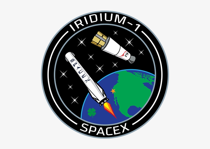 The Mission Patch For The First Falcon 9 Launch For - Falcon 9 Mission Patch, transparent png download