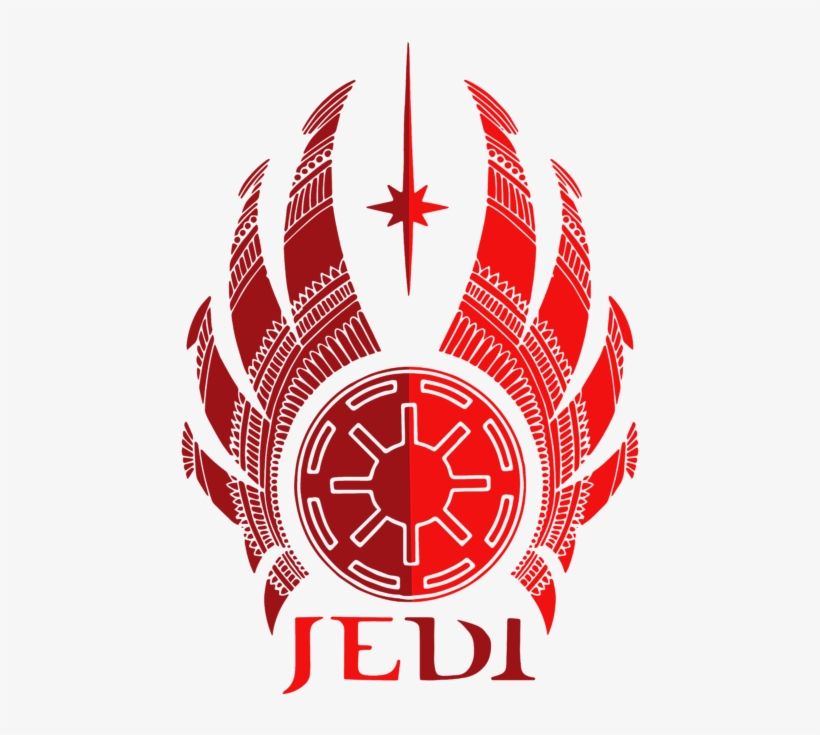 Click And Drag To Re-position The Image, If Desired - Jedi Star Wars Symbol, transparent png download