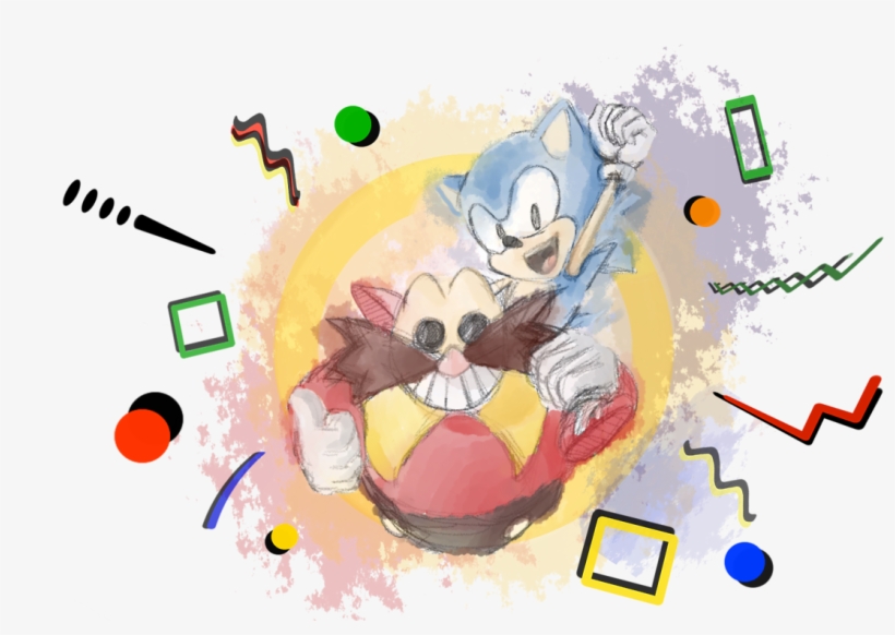 Sonic Mania Has Been Released Sonic Mania Is Out Baby - Cartoon, transparent png download