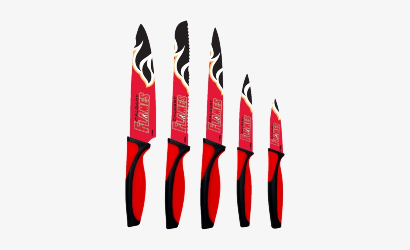 Calgary Flames Kitchen Knives - Kitchen Knife, transparent png download