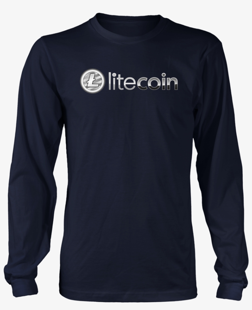 Litecoin Logo Cryptocurrency T-shirt - Queens Are Born In February14, transparent png download