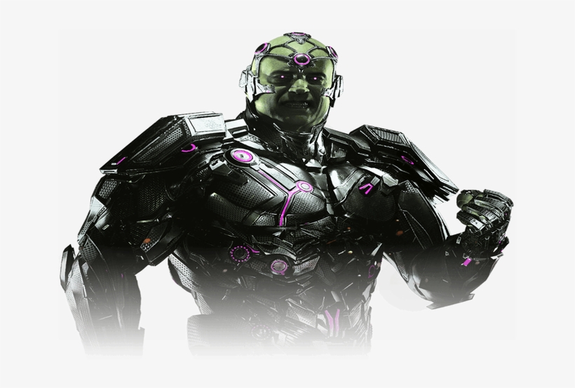 Injustice 2 Arcade Mode - Brainiac Dc Cómics En Png, transparent png download