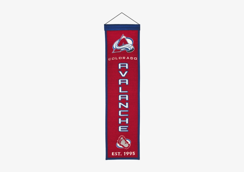Winning Streak Colorado Avalanche Nhl Heritage Banner, transparent png download