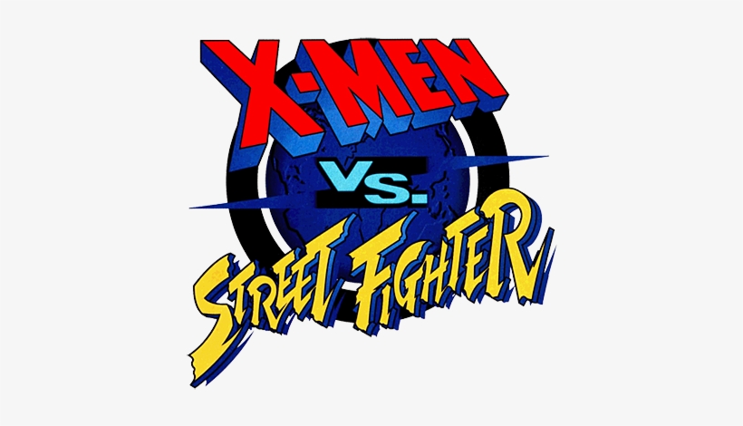 Let's Take A Little Trip Down Memory Lane - X Men Vs Street Fighter Logo, transparent png download