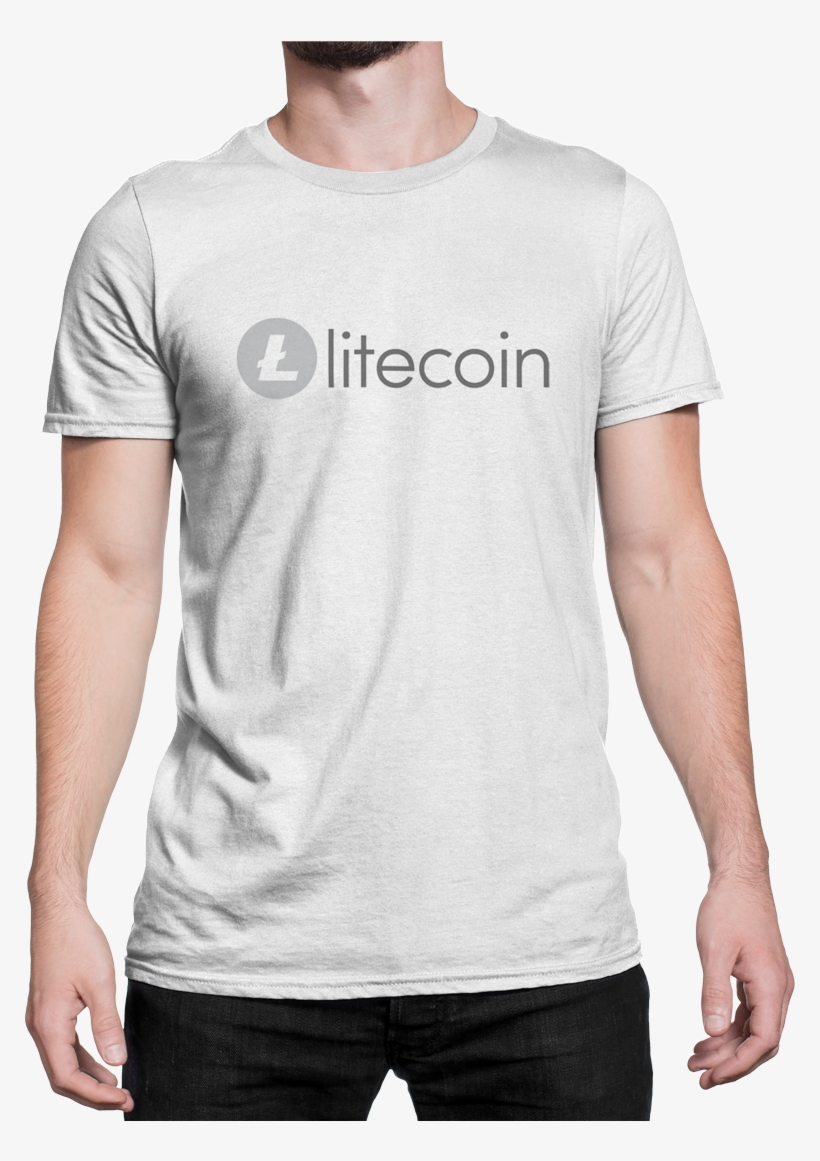 Litecoin Logo Graphic Mens Crypto Clothing T-shirt - Photography What Part Of Don T You Understand Shirt, transparent png download