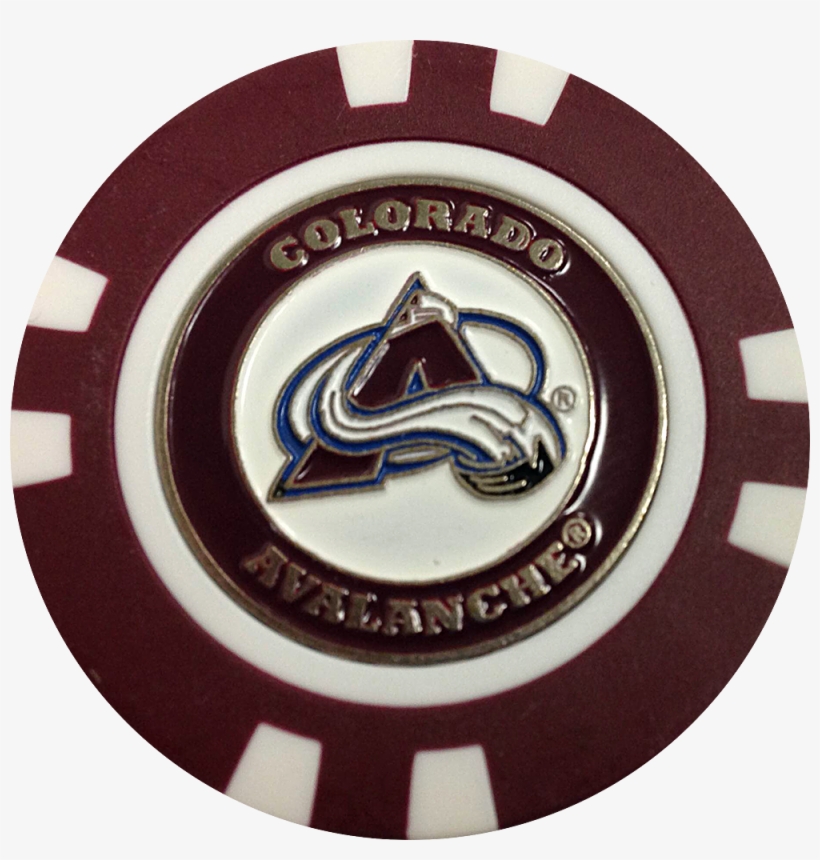 Golf Ball Marker Nhl Colorado Avalanche - Oakland, transparent png download
