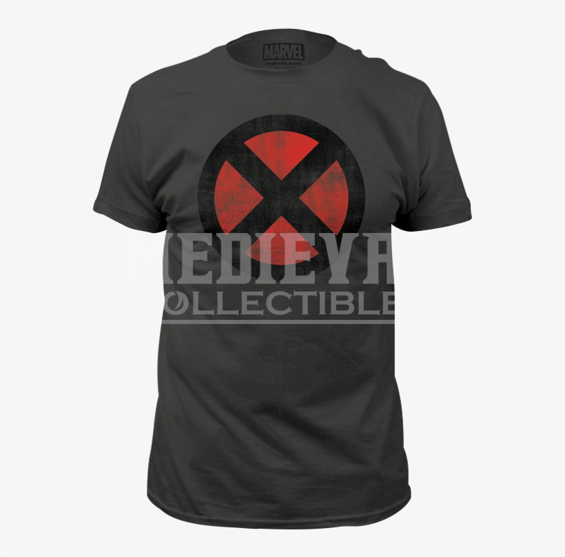 X Men Logo T Shirt - Men Logo Shirt, transparent png download