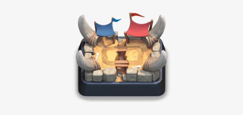 Arena 2 A2 Bone Pit 400 - Clash Royal Arena 2, transparent png download