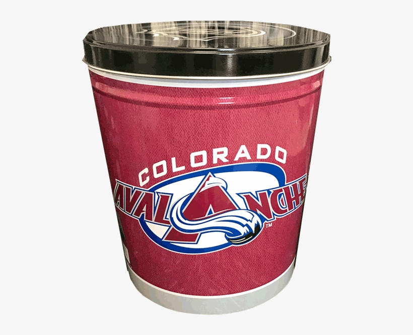 5 Gallon Avalanche Tin - Sports Memorabilia 2017 Colorado Avalanche Team Signed, transparent png download