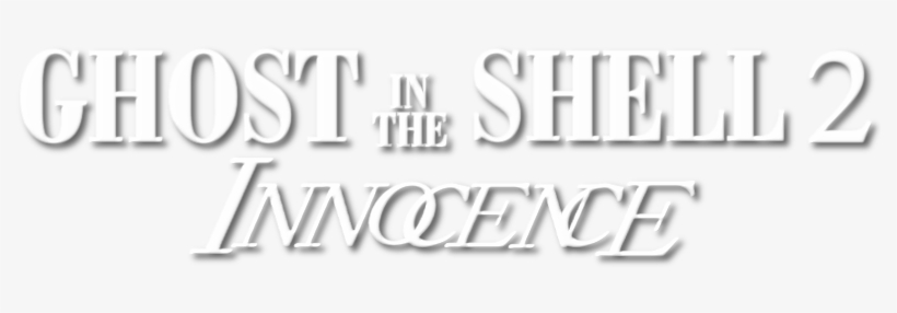 Ghost In The Shell - Ghost In The Shell Innocence Logo, transparent png download